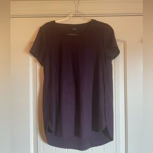 New APT. 9 purple textured Tunic